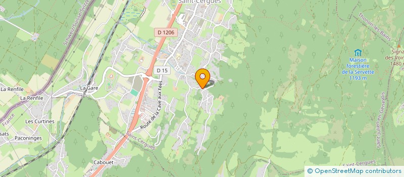 localisation de l'entreprise L&A RENOVATION CONSTRUCTION  ALLONZIER-LA-CAILLE