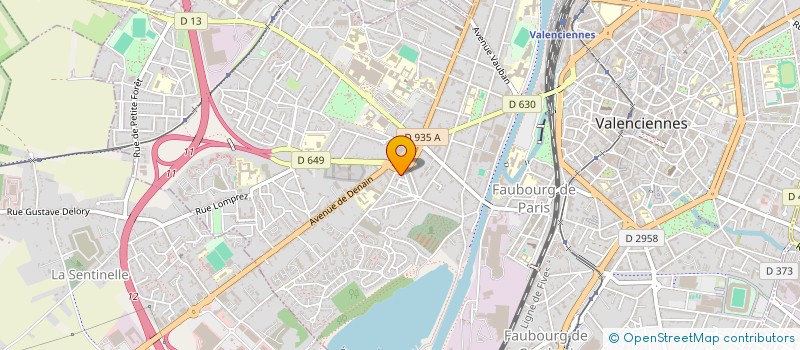 localisation de l'entreprise L'(A)RTELIER DU 2  VALENCIENNES