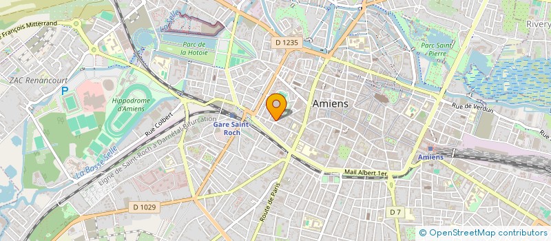 localisation de l'entreprise L'A.S.G. à AMIENS