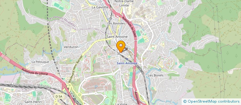 localisation de l'entreprise L A S NETTOYAGES  MARSEILLE