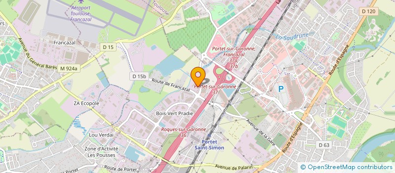 localisation de l'entreprise L.A SESQUIERES  PORTET-SUR-GARONNE