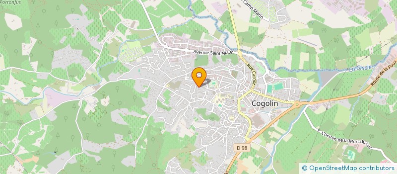 localisation de l'entreprise L&A SOLUTION  COGOLIN