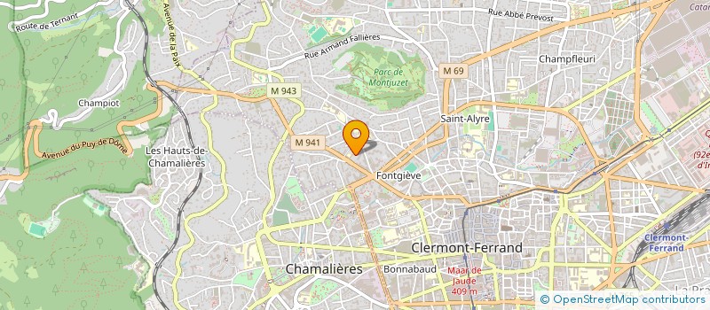 localisation de l'entreprise L.A SPORT & PERFORMANCE  CEYRAT