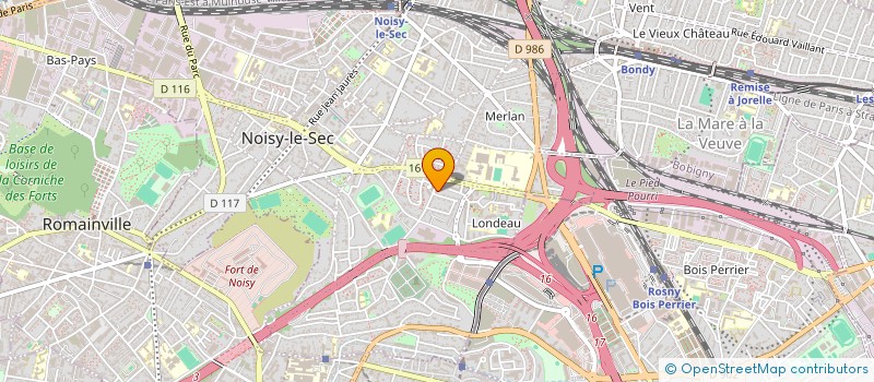 localisation de l'entreprise L.A.T (L'ART DU TRANSPORT)  NOISY-LE-SEC