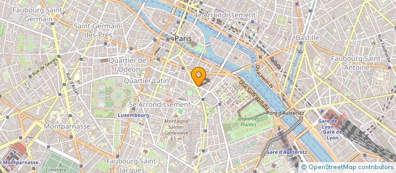 localisation de l'entreprise L A T TRANSPORT à PARIS