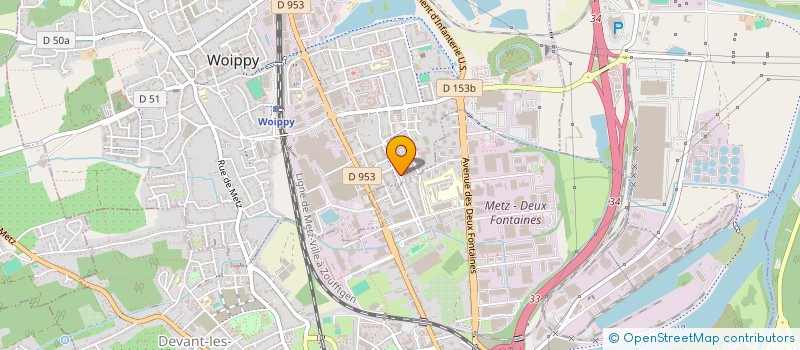 localisation de l'entreprise L & A TRANSPORTS à WOIPPY
