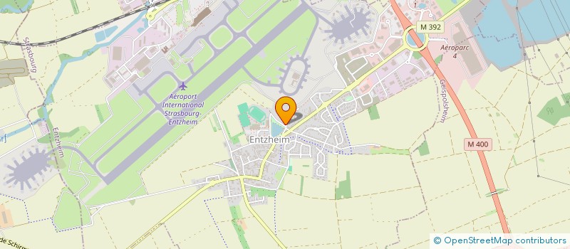 localisation de l'entreprise L'A.V.A.N.T.A.G.E.  ENTZHEIM