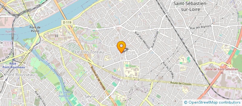 localisation de l'entreprise L'A.WIL.A à SAINT-SEBASTIEN-SUR-LOIRE