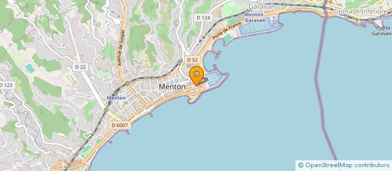 localisation de l'entreprise L.A YOGURTERIA à MENTON