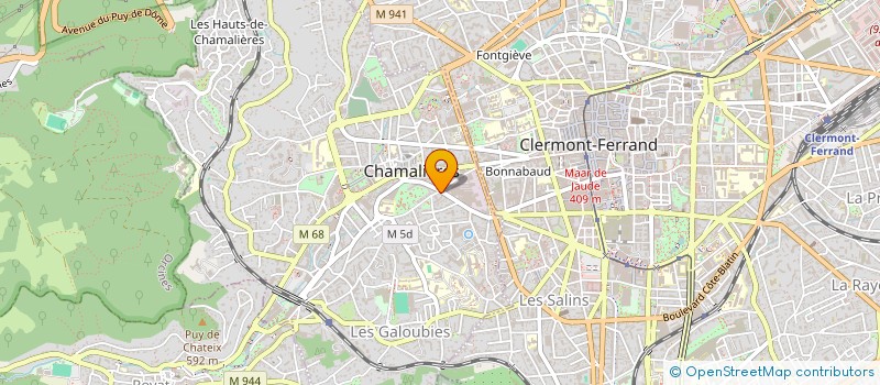 localisation de l'entreprise L&A16  CHAMALIERES