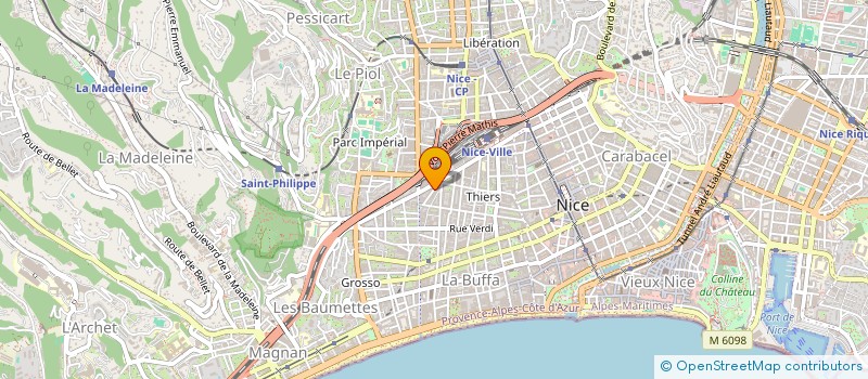 localisation de l'entreprise L.A26 PATRIMOINE  NICE