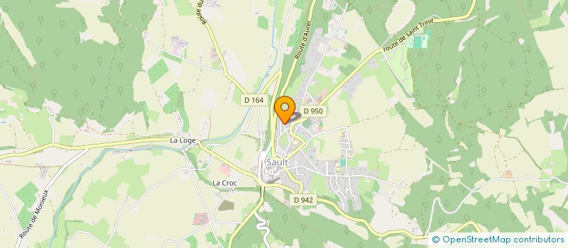 localisation de l'entreprise L ABATTOIR DU PAYS DE SAULT à SAULT