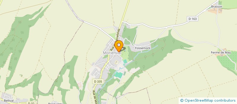 localisation de l'entreprise L'ABBAYE  MORIENVAL