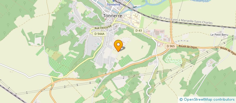 localisation de l'entreprise L-ABBAYE à TONNERRE