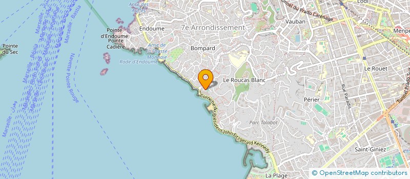 localisation de l'entreprise L'ABBAYE à MARSEILLE 7