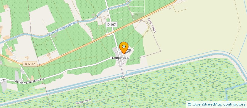 localisation de l'entreprise L'ABBAYE DE FRANQUEVAUX à BEAUVOISIN
