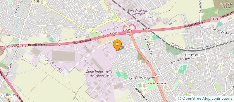 localisation de l'entreprise L'ABBAYE GIRAUDOUX à ANGRES