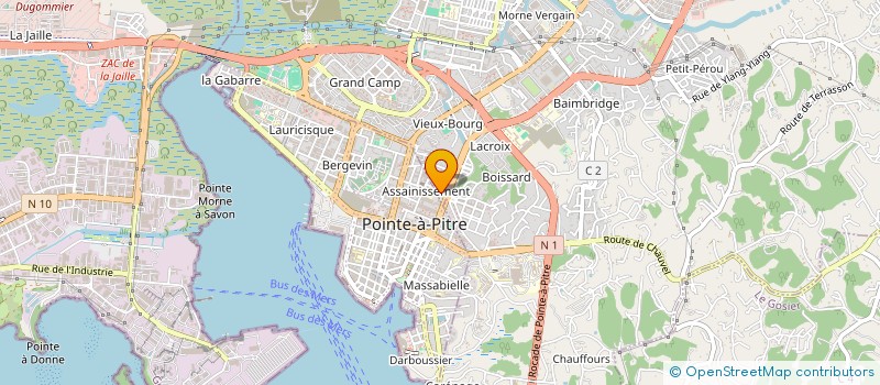 localisation de l'entreprise L'ABBE à LES ABYMES