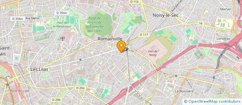 localisation de l'entreprise L'ABBE ET LA BETE à ROMAINVILLE