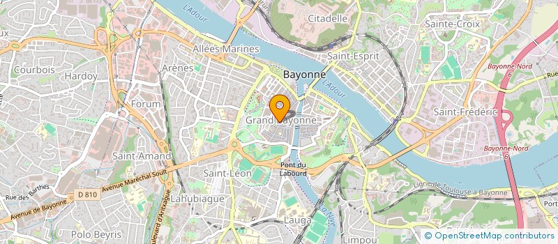 localisation de l'entreprise L'ABBE RITIF à BAYONNE