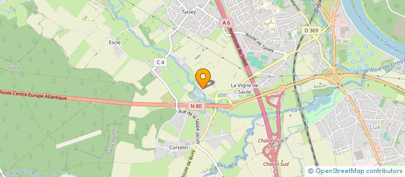 localisation de l'entreprise L'ABC à CHALON-SUR-SAONE