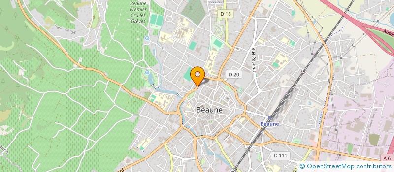 localisation de l'entreprise L'ABC DE LA CONDUITE à BEAUNE