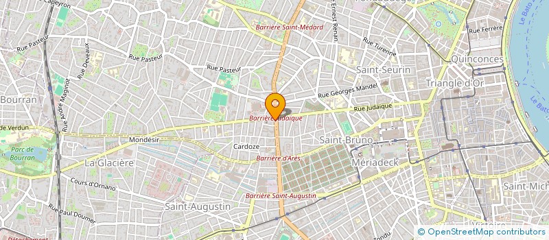 localisation de l'entreprise L'ABEILLE  BORDEAUX