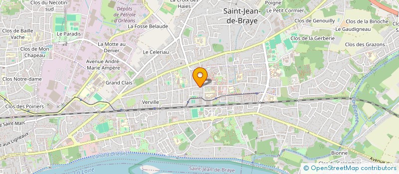localisation de l'entreprise L'ABEILLE ABRAYSIENNE à SAINT-JEAN-DE-BRAYE