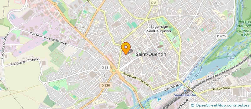 localisation de l'entreprise L'ABEILLE ACCIDENTS à SAINT-QUENTIN