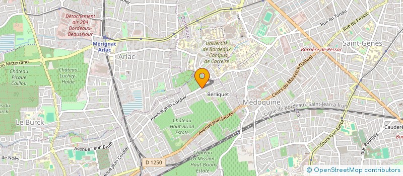 localisation de l'entreprise L'ABEILLE ASSOCIATION à PESSAC