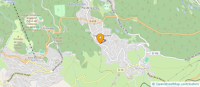 localisation de l'entreprise L'ABEILLE D'OR  BOLQUERE