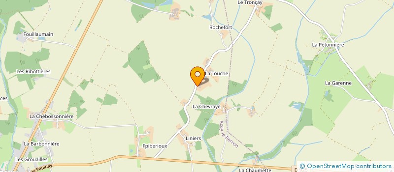 localisation de l'entreprise L'ABEILLE DE BRENNE à AZAY-LE-FERRON
