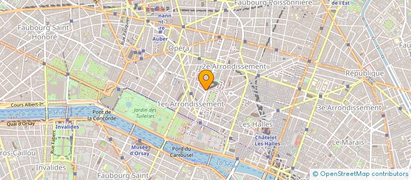 localisation de l'entreprise L ABEILLE DE LASCOURS  PARIS