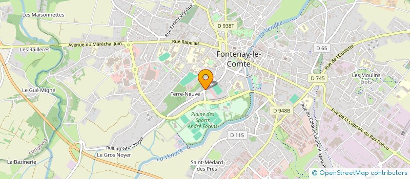 localisation de l'entreprise L'ABEILLE FONTENAISIENNE à FONTENAY-LE-COMTE