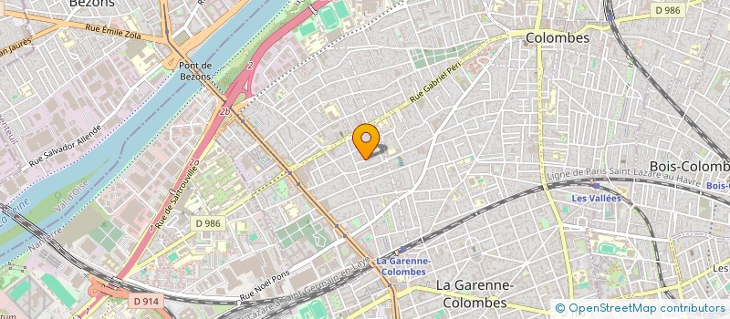 localisation de l'entreprise L'ABEILLE FRANCAISE à COLOMBES