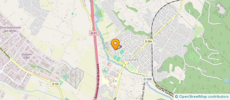 localisation de l'entreprise L'ABEILLE IMMO à AIX EN PROVENCE