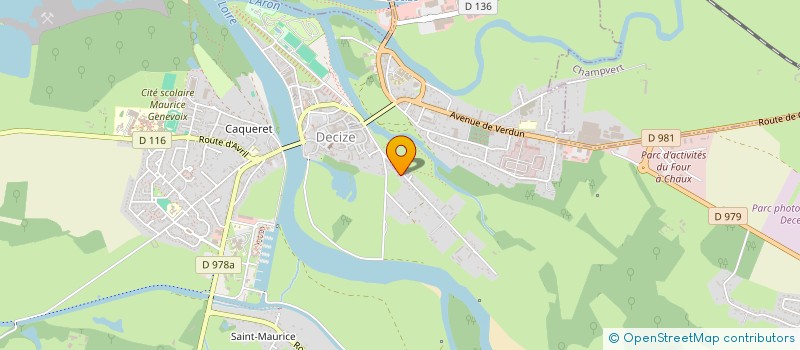 localisation de l'entreprise L'ABEILLE INVEST à DECIZE