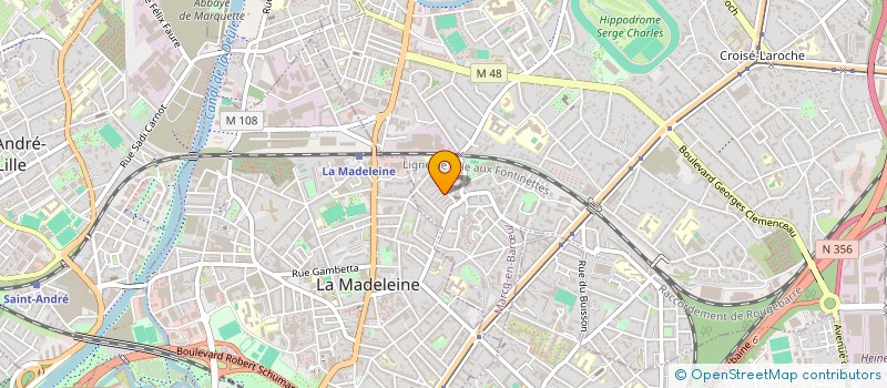 localisation de l'entreprise L'ABEILLE MARCQUOISE à MARCQ-EN-BARŒUL
