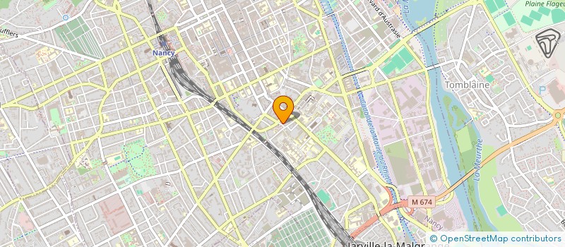 localisation de l'entreprise L'ABEILLE NOIRE  NANCY
