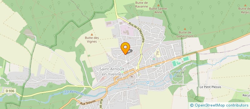 localisation de l'entreprise L'ABEILLE NOIRE à SAINT-ARNOULT-EN-YVELINES