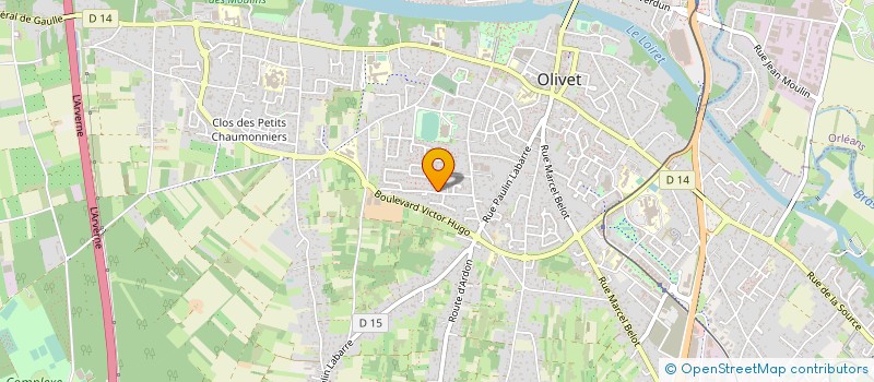 localisation de l'entreprise L'ABEILLE OLIVETAINE à OLIVET