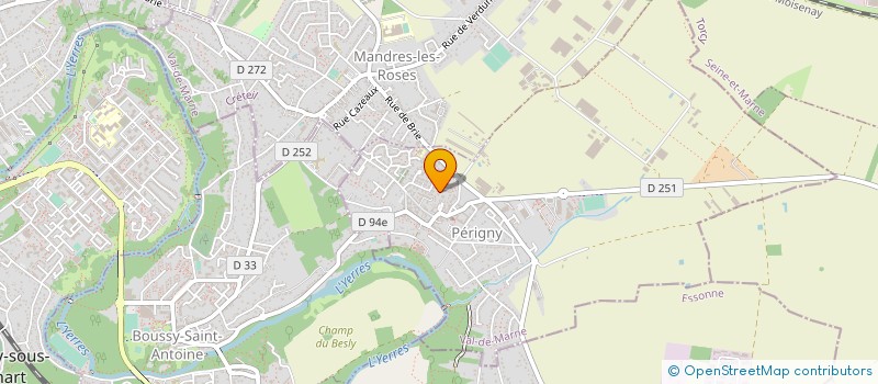 localisation de l'entreprise L'ABEILLE SERVICES  PERIGNY