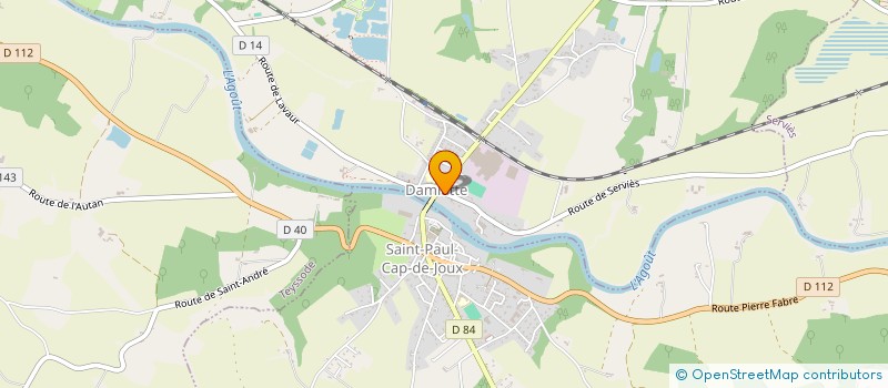 localisation de l'entreprise L'ABEILLE SUR BOUQUET  DAMIATTE