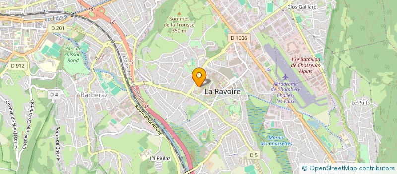 localisation de l'entreprise L'ABEILLECOMPTA IMMOBILIER  LA RAVOIRE