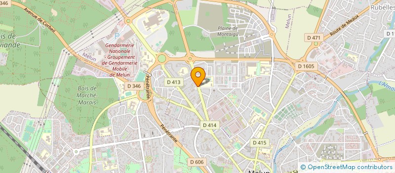 localisation de l'entreprise L' ABIDJANNAISE EURL à MELUN