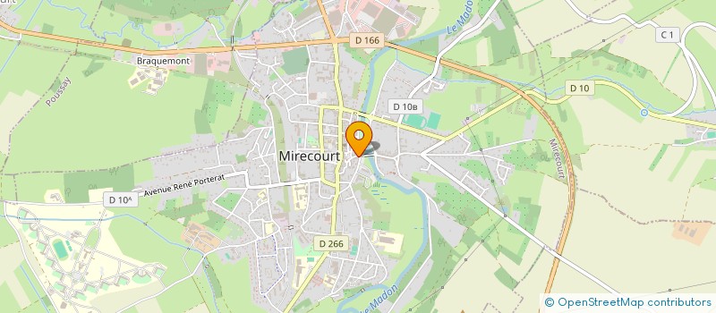 localisation de l'entreprise L'ABONDANCE à MIRECOURT