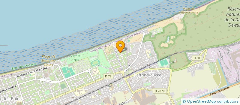 localisation de l'entreprise L'ABONDANCE à DUNKERQUE