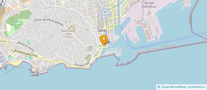 localisation de l'entreprise L'ABONDANCE  SETE