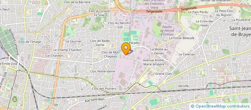 localisation de l'entreprise L'ABRAYSIENNE à SAINT-JEAN-DE-BRAYE