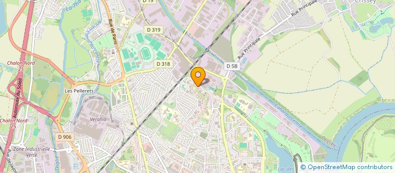 localisation de l'entreprise L'ABRAZO DE CHALON SUR SAONE à CHALON-SUR-SAONE